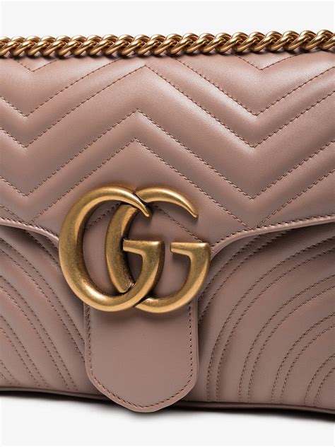 gucci instappers dames beige|gucci leather shoulder bag.